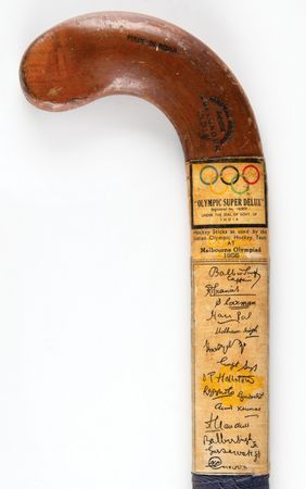 Lot #3343 Melbourne 1956 Summer Olympics Souvenir Field Hockey Stick - Image 2
