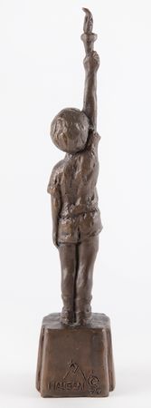 Lot #3359 Atlanta 1996 Summer Olympics 'Dream Child' Statuette - Image 2