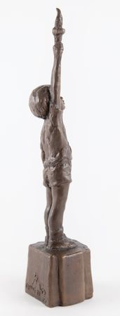 Lot #3359 Atlanta 1996 Summer Olympics 'Dream Child' Statuette - Image 3