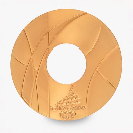 Lot #3115 Torino 2006 Winter Olympics Gold Winner's Medal for Ice Hockey - Image 1
