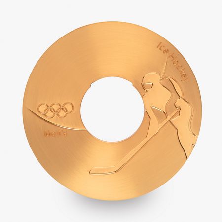 Lot #3115 Torino 2006 Winter Olympics Gold Winner's Medal for Ice Hockey - Image 2