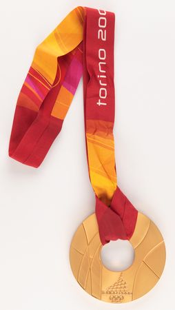 Lot #3115 Torino 2006 Winter Olympics Gold Winner's Medal for Ice Hockey - Image 3