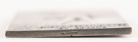 Lot #3048 Paris 1900 Olympics Silvered Bronze Participation Medal for Physical Exercises - Image 3