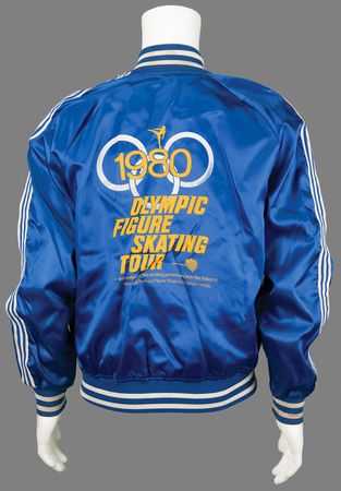 Lot #3354 Lake Placid: Official 1980 Olympic Figure Skating Tour Jacket - Image 2