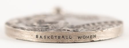 Lot #3105 Seoul 1988 Summer Olympics Silver Winner's Medal for Women's Basketball - Image 3