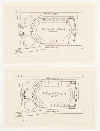 Lot #3302 Stockholm 1956 Summer Olympics 'Equestrian Games' Opening and Closing Ceremony Tickets - Image 2