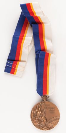 Lot #3106 Seoul 1988 Summer Olympics Bronze Winner's Medal for Sailing - Image 1