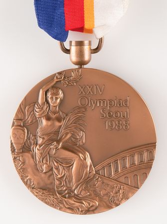 Lot #3106 Seoul 1988 Summer Olympics Bronze Winner's Medal for Sailing - Image 3