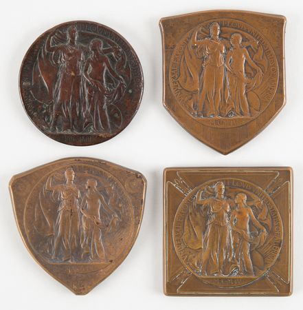 Lot #3054 St. Louis 1904 Louisiana Purchase Exposition (4) Non-Athletic Award Medals - Image 2