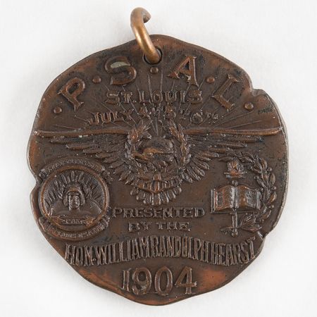 Lot #3057 St. Louis 1904 Public Schools Athletic League Bronze Medal - Image 1