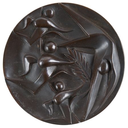 Lot #3151 Tokyo 1964 Summer Olympics Copper Participation Medal - Image 1