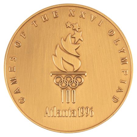 Lot #3165 Atlanta 1996 Summer Olympics Bronze Participation Medal - Image 1