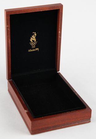 Lot #3110 Atlanta 1996 Summer Olympics Winner's Medal Box - Image 2