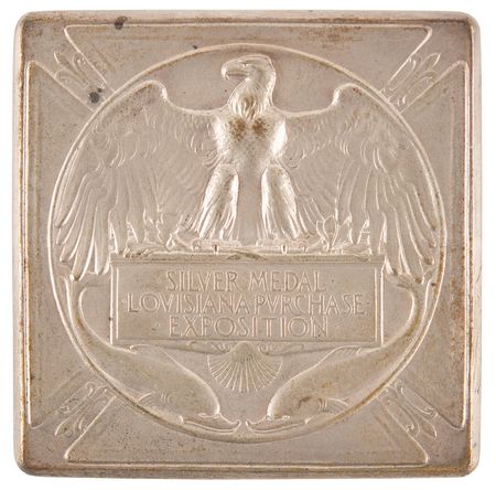 Lot #3058 St. Louis 1904 Louisiana Purchase Exposition Silver Non-Athletic Award Medal - Image 1