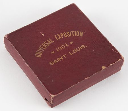 Lot #3058 St. Louis 1904 Louisiana Purchase Exposition Silver Non-Athletic Award Medal - Image 3