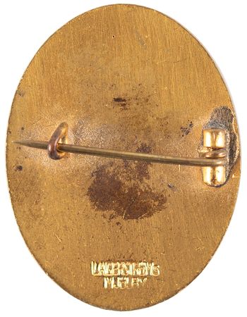 Lot #3228 Stockholm 1956 Summer Olympics Official's Badge - Image 2