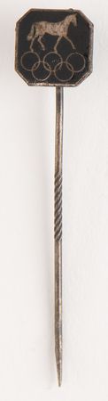 Lot #3251 Stockholm 1956 Summer Olympics Equestrian Games Stickpin - Image 1
