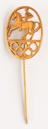 Lot #3252 Stockholm 1956 Summer Olympics Visitor's Pin - Image 2