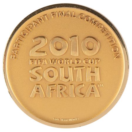 Lot #3173 Soccer: 2010 FIFA World Cup Participation 'Final Competition' Medal - Image 2