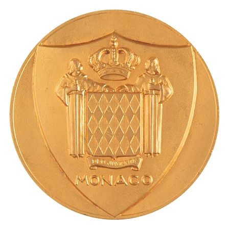 Lot #3318 Monégasque Olympic Committee Medal (Monaco) - Image 1