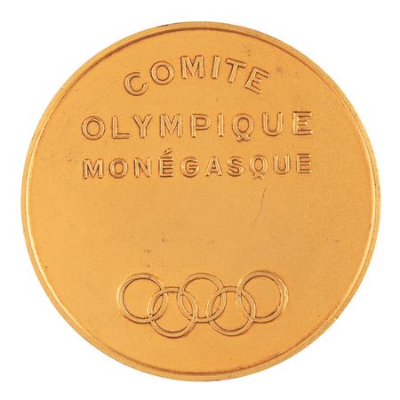 Lot #3318 Monégasque Olympic Committee Medal (Monaco) - Image 2