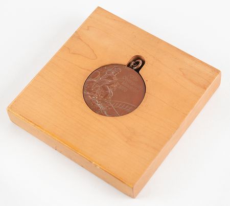Lot #3096 Montreal 1976 Summer Olympics Bronze Winner's Medal for Volleyball - Image 7
