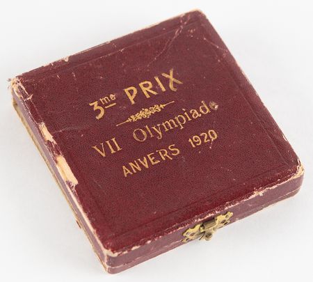 Lot #3067 Antwerp 1920 Olympics Bronze Winner's Medal - Image 3