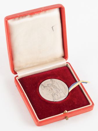 Lot #3063 Stockholm 1912 Olympics Silver Winner's Medal - Image 4