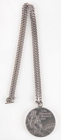 Lot #3037 Greg Louganis's Montreal 1976 Summer Olympics Silver Winner's Medal for 10-Meter Platform Diving - The First Olympic Medal of His Legendary Career - Image 5