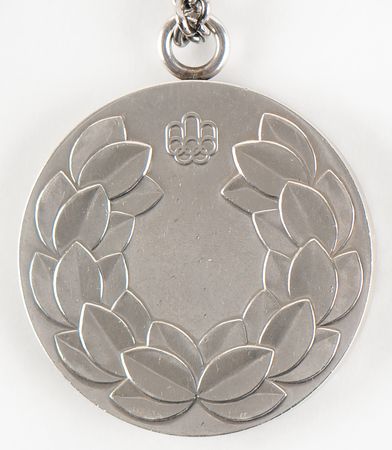 Lot #3037 Greg Louganis's Montreal 1976 Summer Olympics Silver Winner's Medal for 10-Meter Platform Diving - The First Olympic Medal of His Legendary Career - Image 2