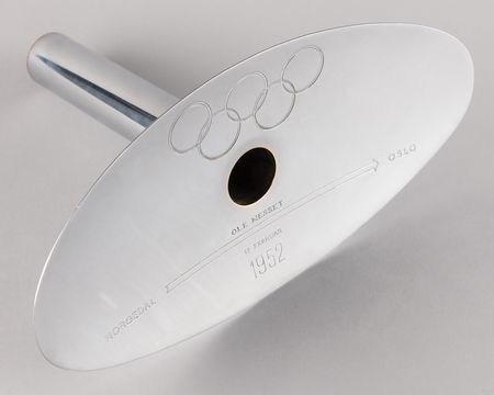 Lot #3003 Oslo 1952 Winter Olympics Torch - Image 2