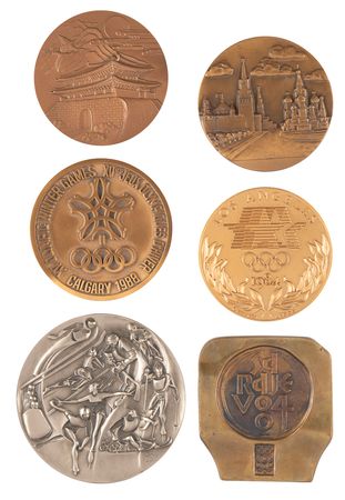 Lot #3121 Olympic Collection of (40+) Participation Medals Dated from 1896 Athens to 2010 Vancouver - Image 12