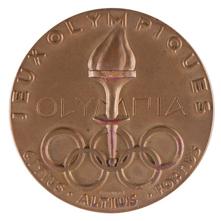Lot #3082 Stockholm 1956 Summer Olympics Bronze Winner's Medal - Image 2