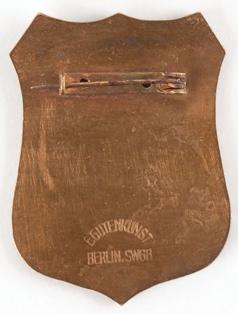 Lot #3221 Berlin 1936 Summer Olympics South African Olympic Team Badge - Image 2