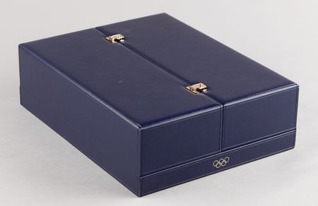 Lot #3120 Paris 2024 Summer Olympics Gold Winner's Medal, Torch, and Poster - Image 8