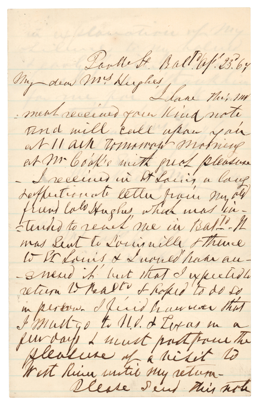 Lot 263 John B. Magruder Autograph Letter Signed