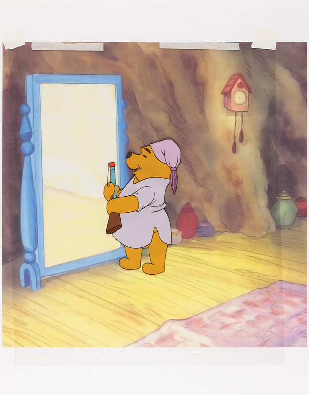 Lot 492 Winnie the Pooh production cel from Winnie the Pooh and the Blustery Day