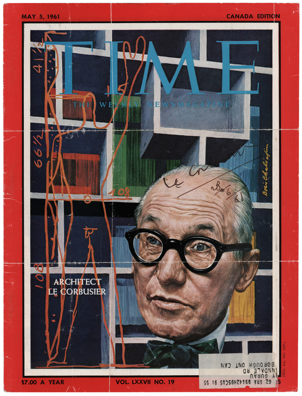Lot 327 Le Corbusier Signed Magazine Cover