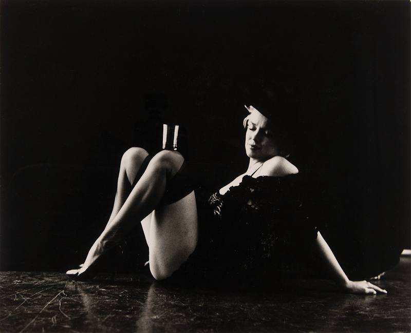 Lot 877 Marilyn Monroe: Milton Greene Oversized Photograph from 'The Black Sitting'