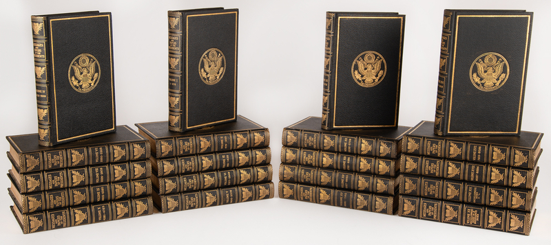 Lot 37 The Compilation of the Messages and Papers of the Presidents - Complete 20-Volume Book Set [1918]