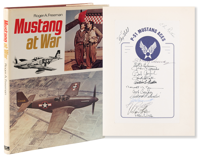 Lot 268 Mustang Aces (15) Signed Book - Mustang at War