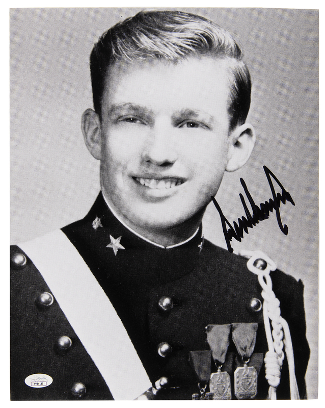 Lot 108 Donald Trump Oversized Signed Photograph