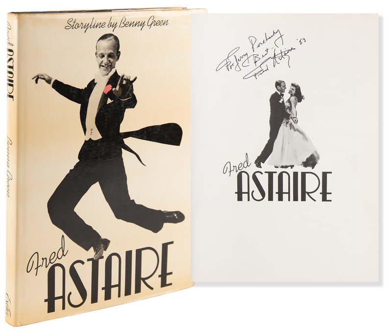 Lot 806 Fred Astaire Signed Book - Fred Astaire