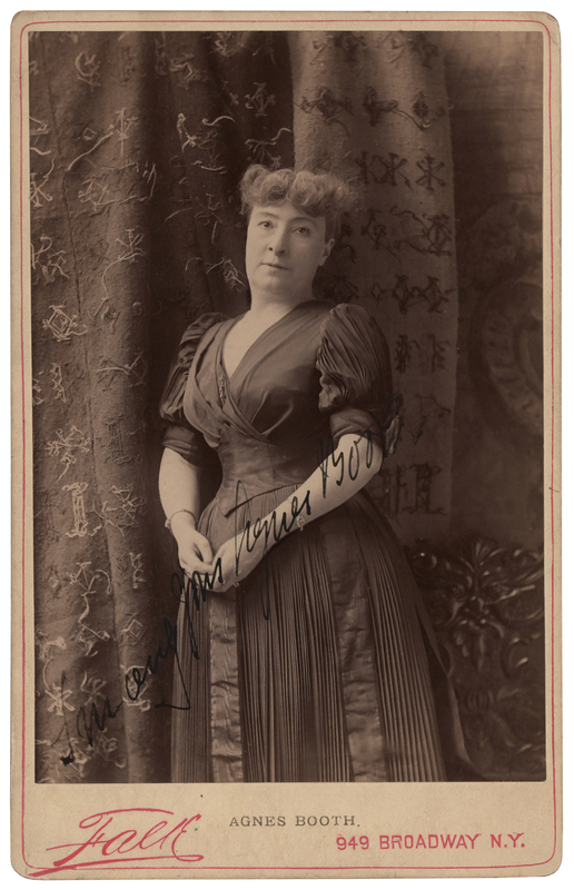 Lot 816 Agnes Booth Signed Photograph