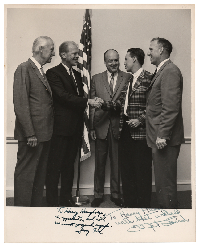 Lot 47 Gerald Ford Signed Photograph
