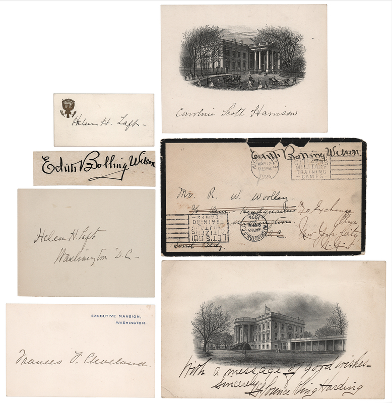 Lot 43 First Ladies (7) Signatures