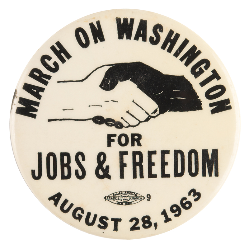 Lot 193 Martin Luther King, Jr.: March on Washington Pinback Button
