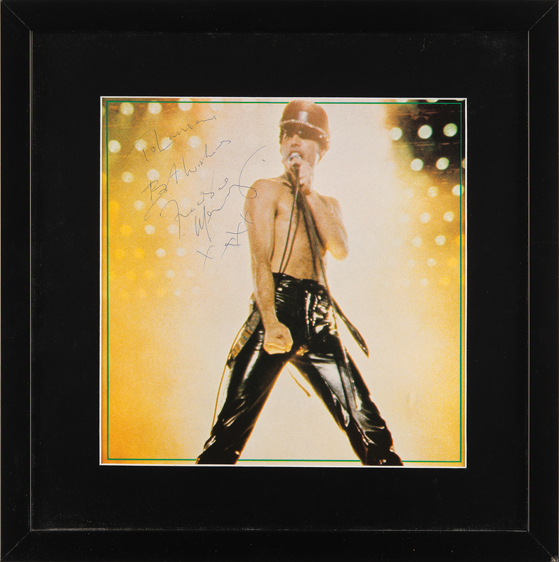 Lot 717 Freddie Mercury Signed Photograph