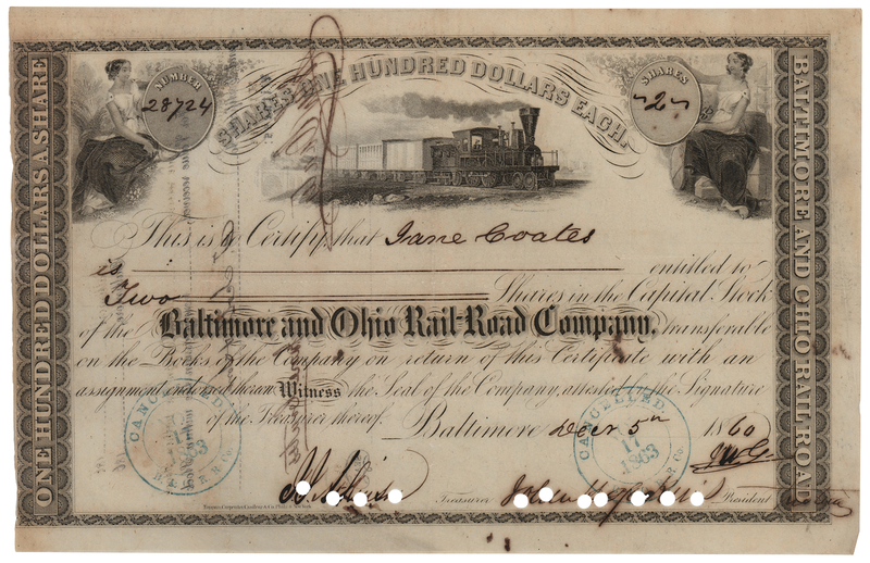 Lot 179 Johns Hopkins Document Signed