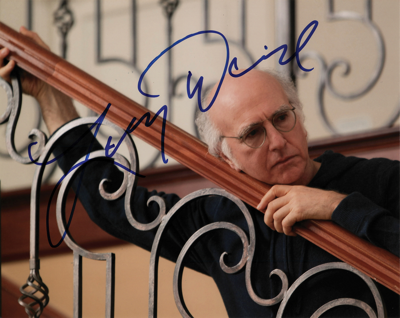 Lot 829 Larry David Signed Photograph